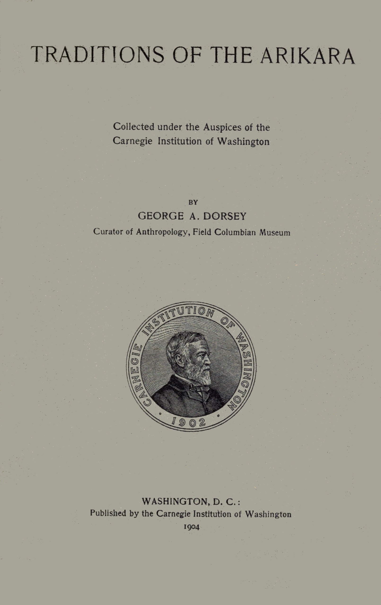 Traditions of the Arikara