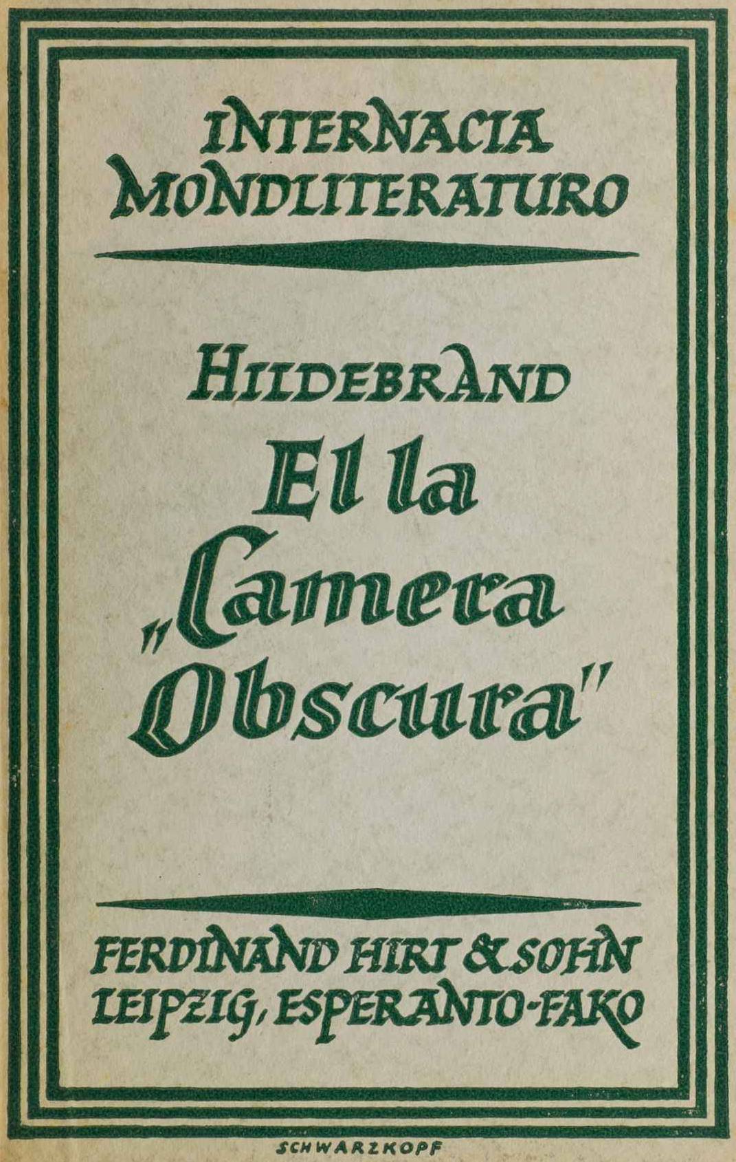 El La "Camera Obscura"