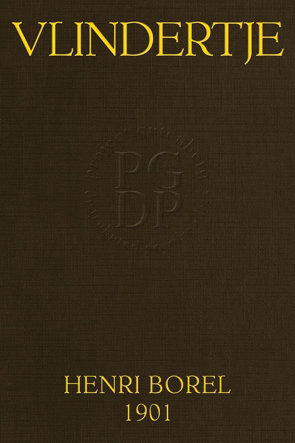 Vlindertje: Een Haagsche Roman