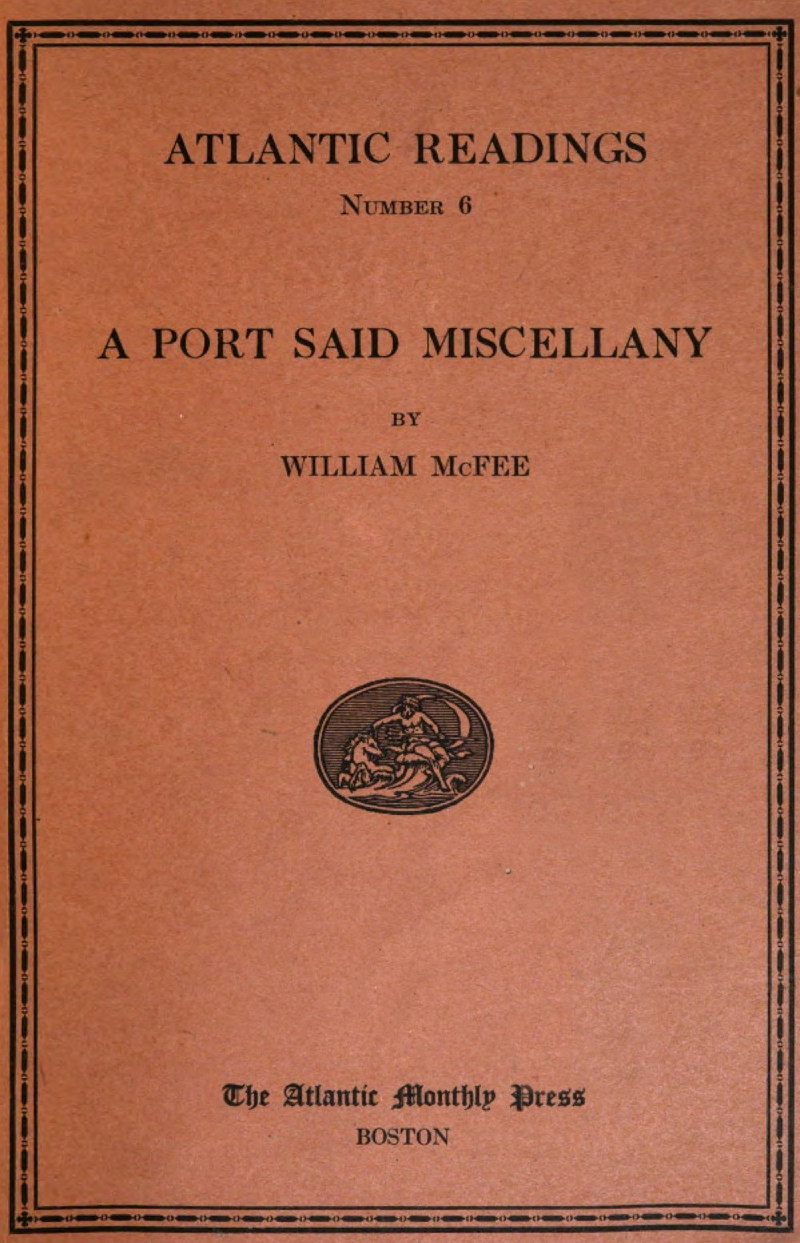 A Port Said Miscellany
