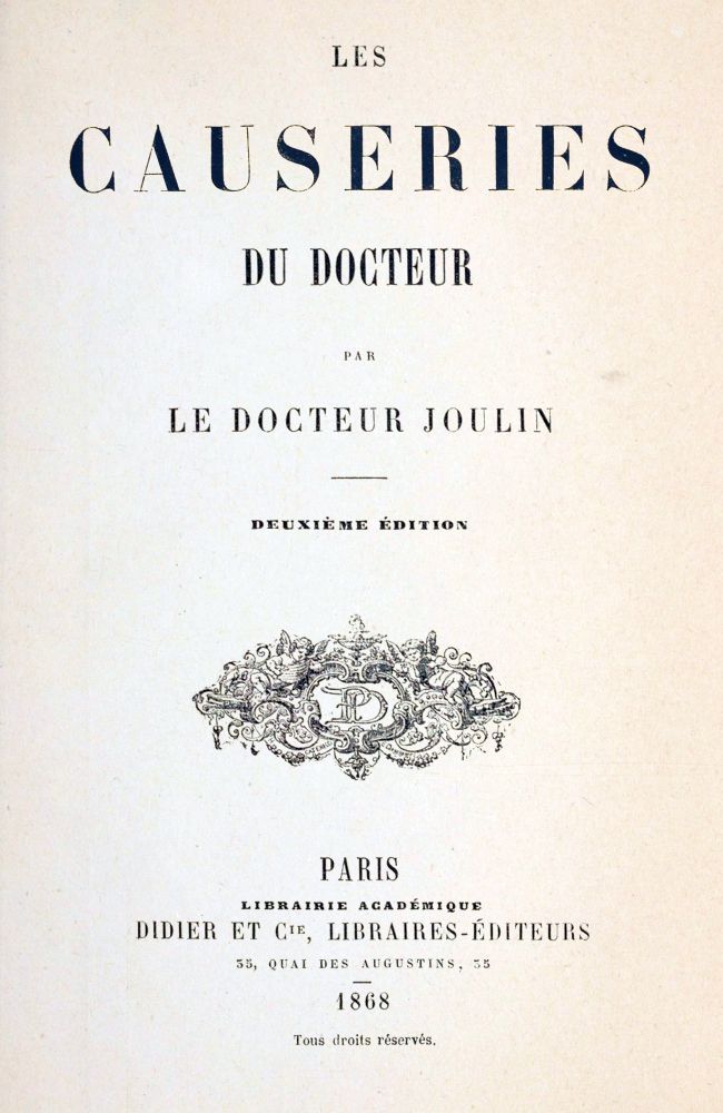 Les Causeries Du Docteur