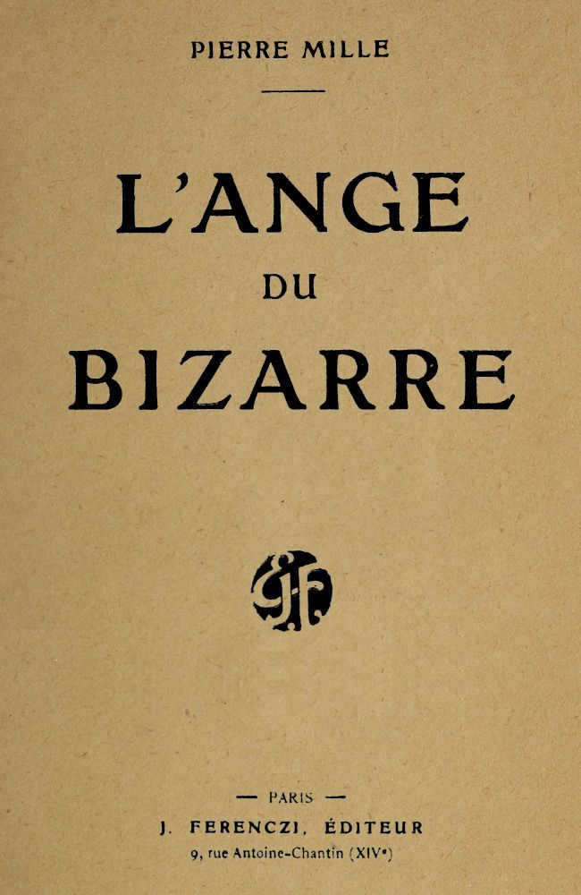 L'ange Du Bizarre