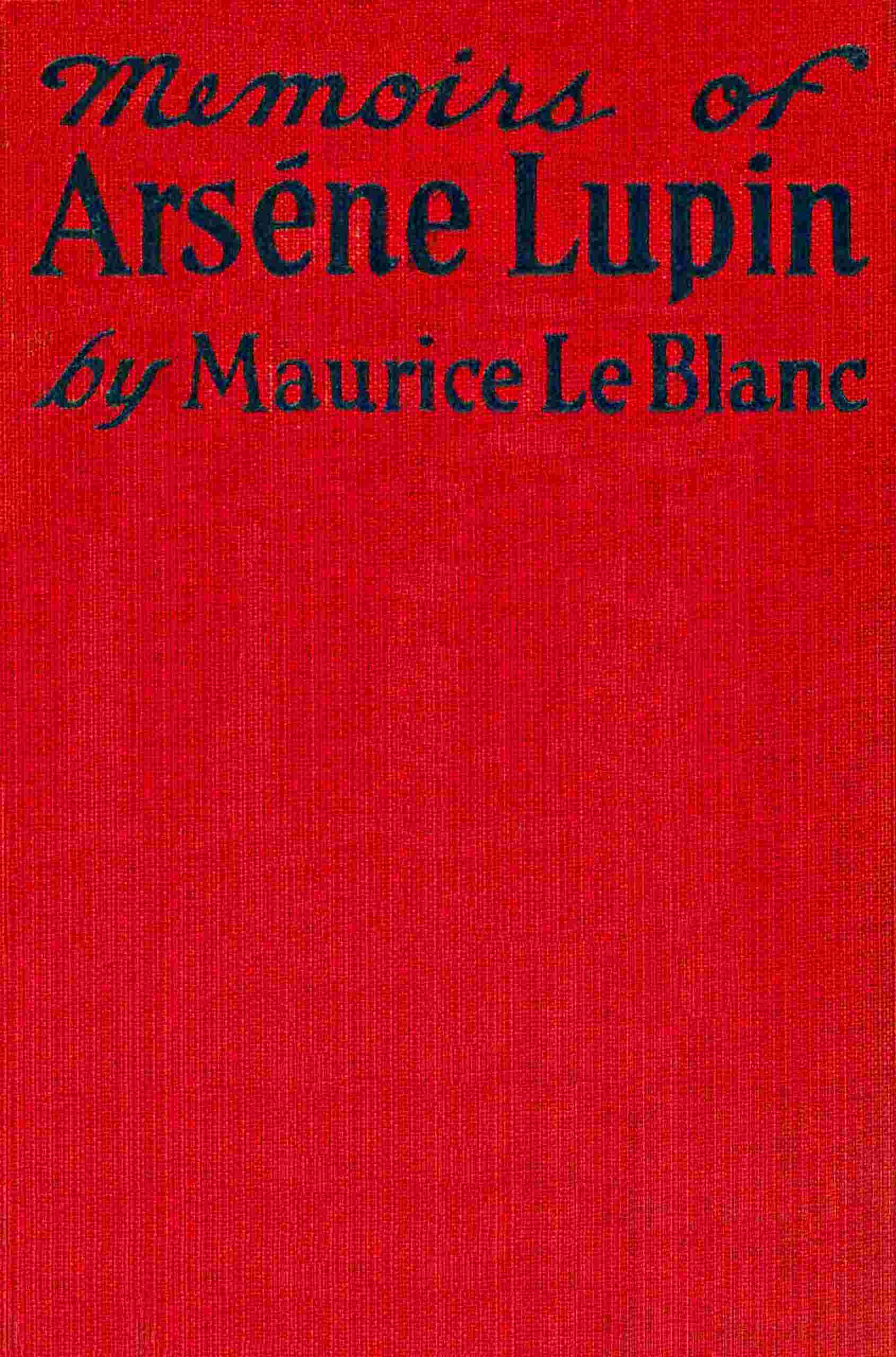 Memoirs of Arsène Lupin