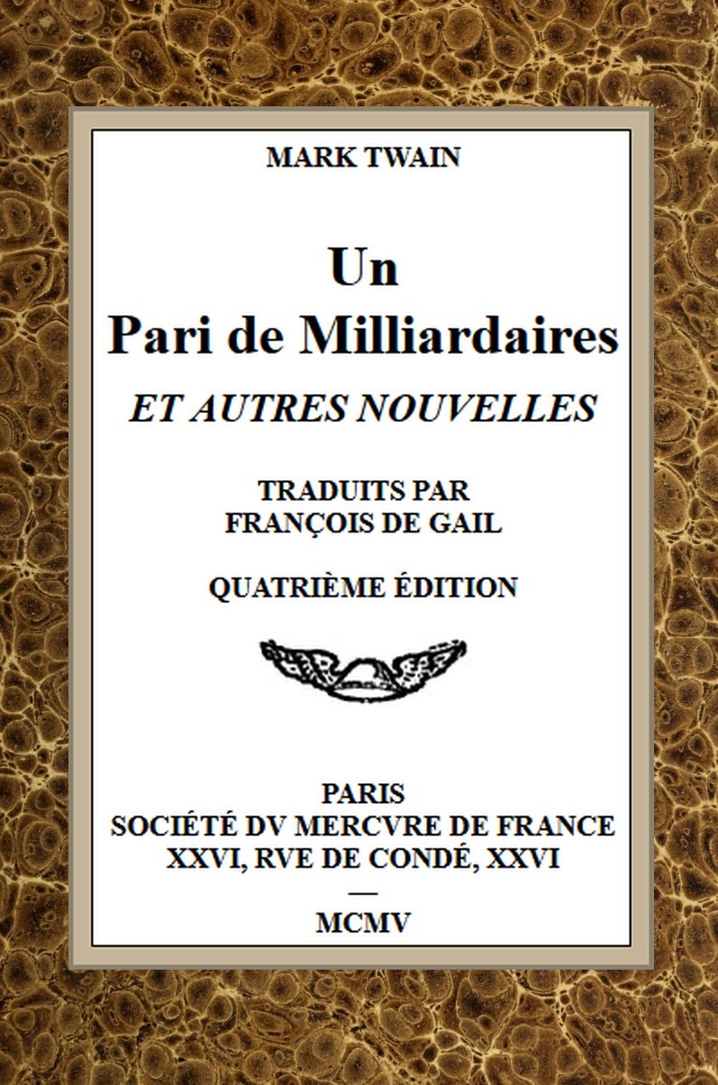 UN Pari De Milliardaires Et Autres Nouvelles