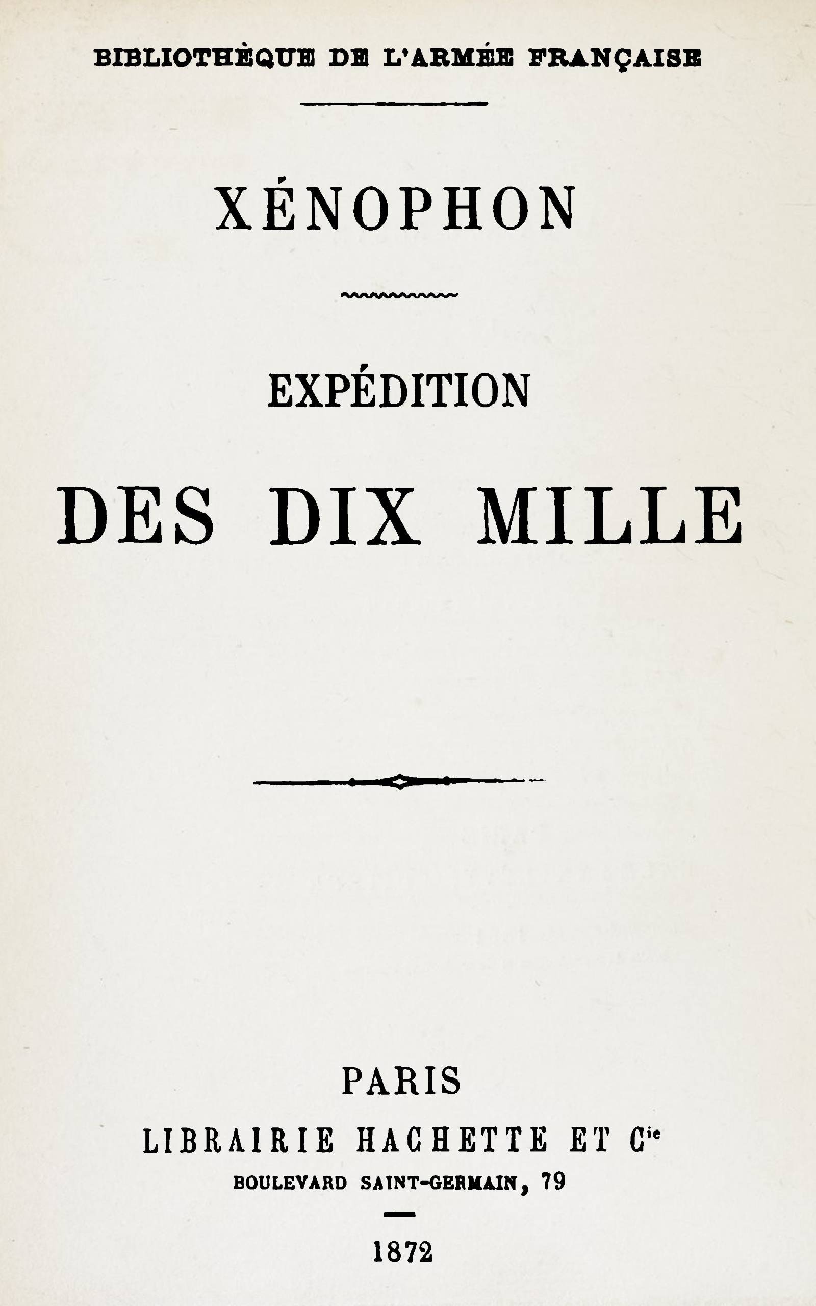 Expédition Des Dix Mille