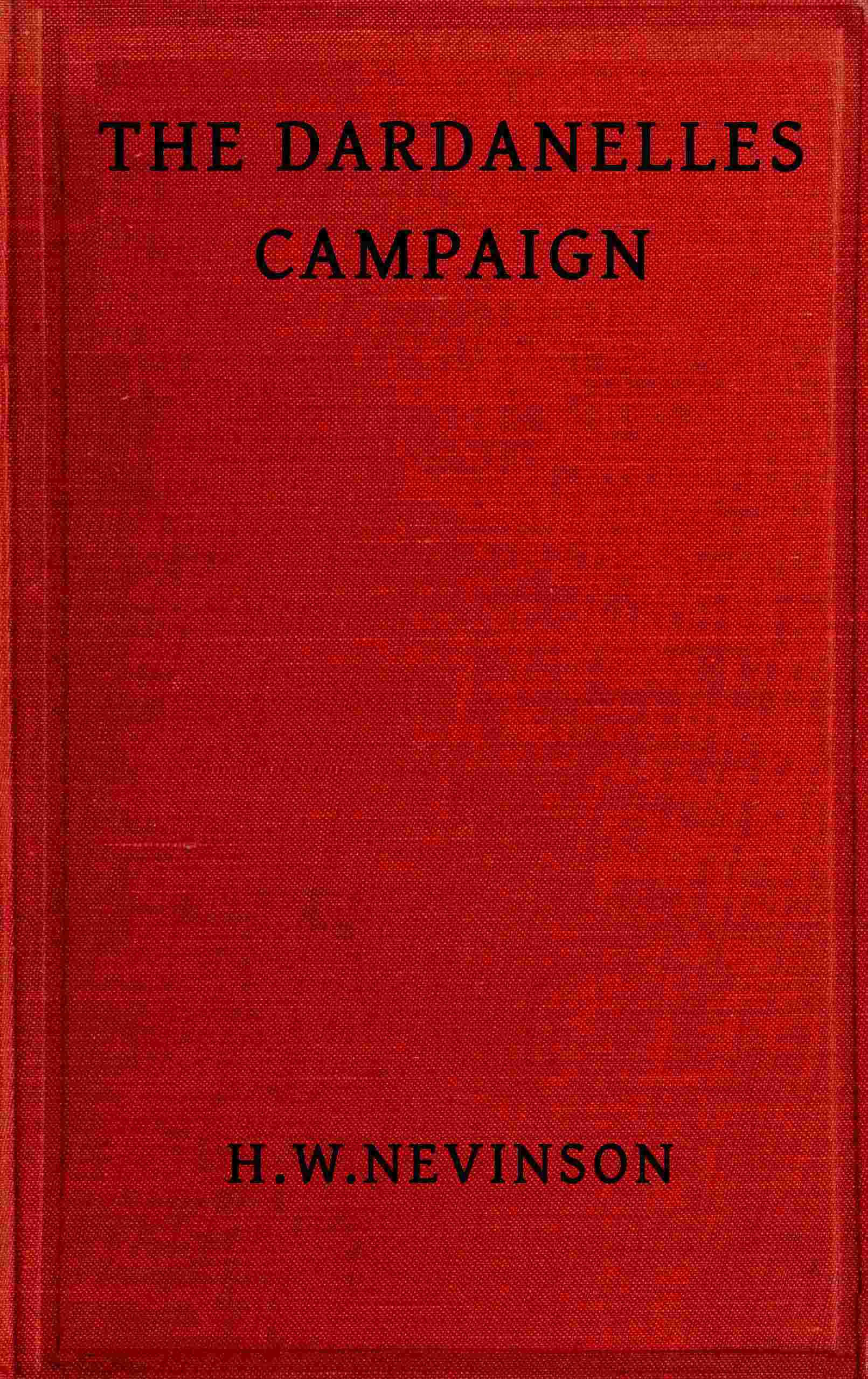 The Dardanelles Campaign