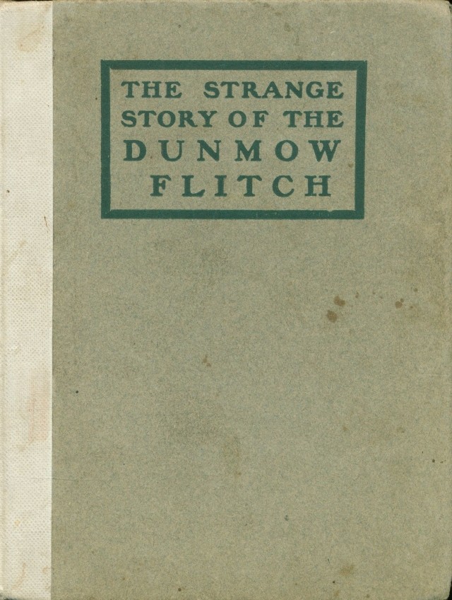 The Strange Story of the Dunmow Flitch