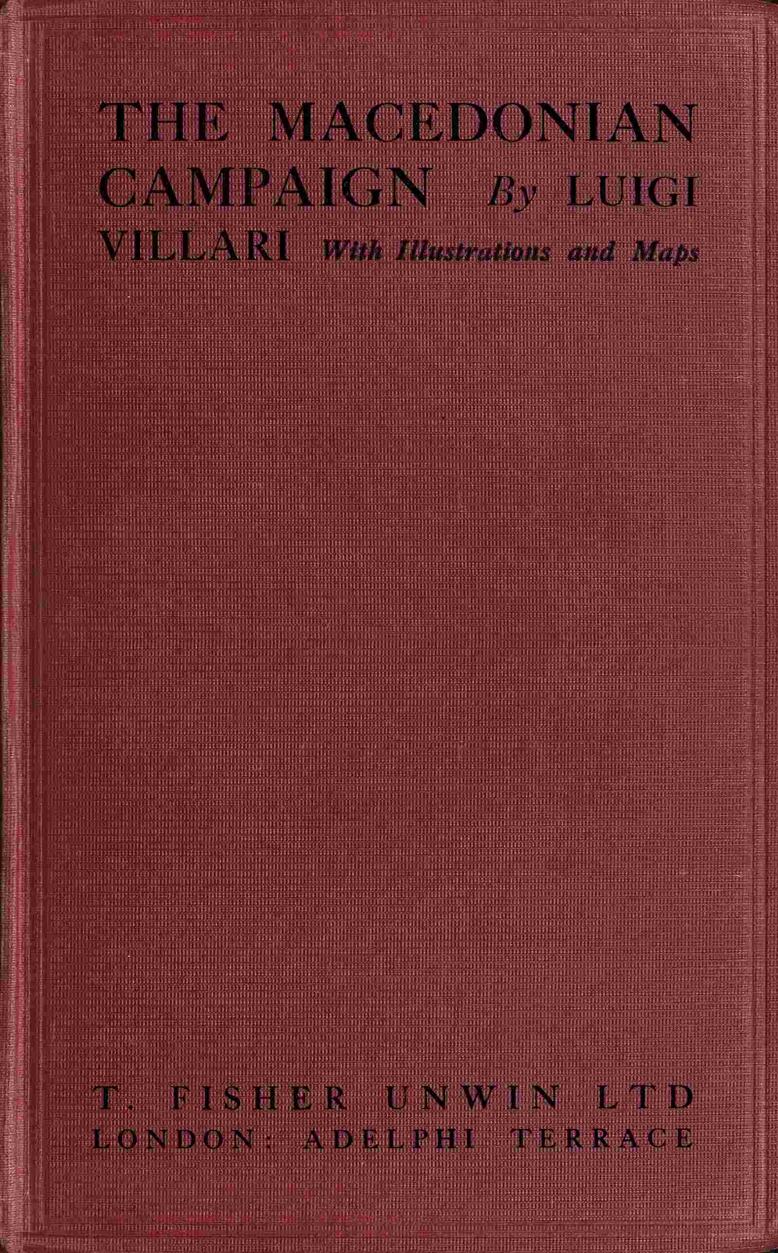 The Macedonian Campaign