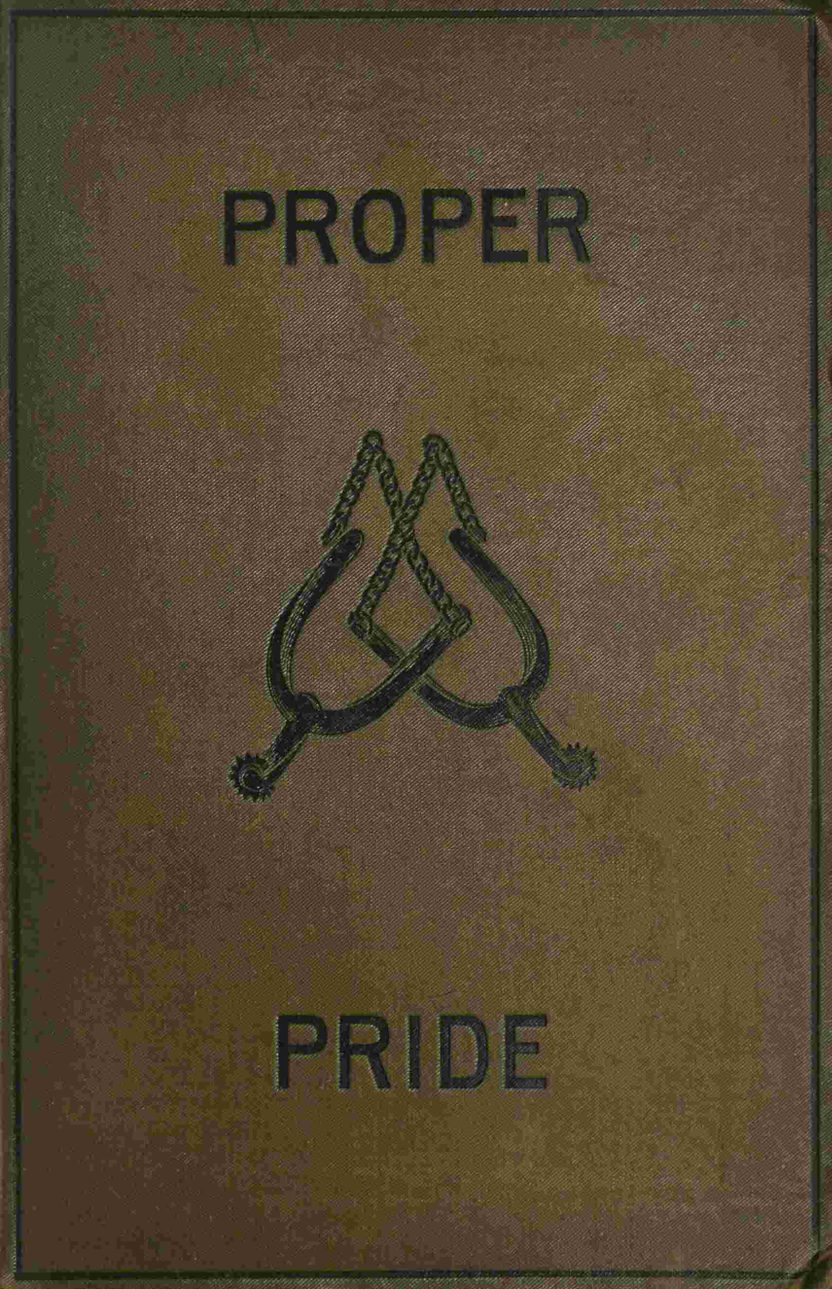 Proper Pride: A Novel. Volume 3 (of 3)
