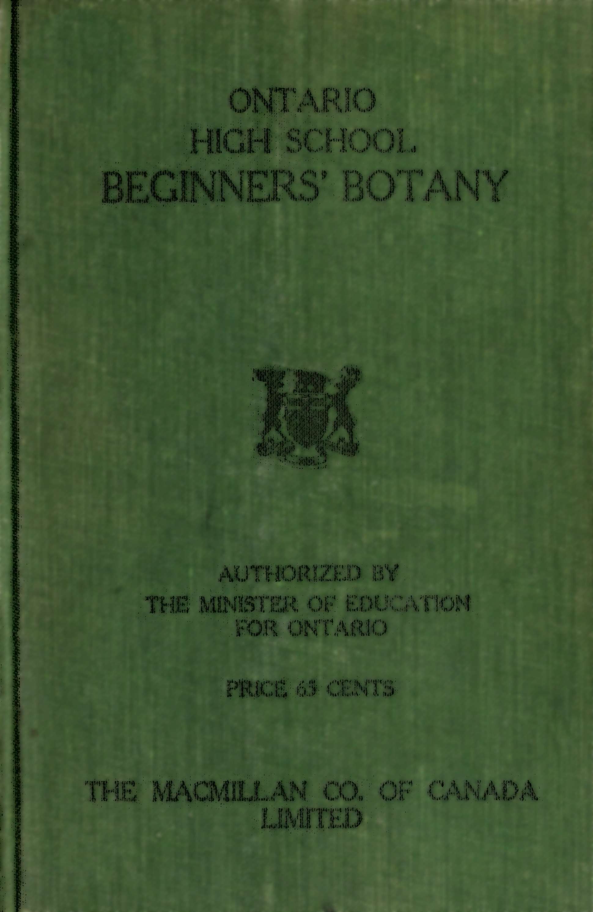 Beginners' Botany