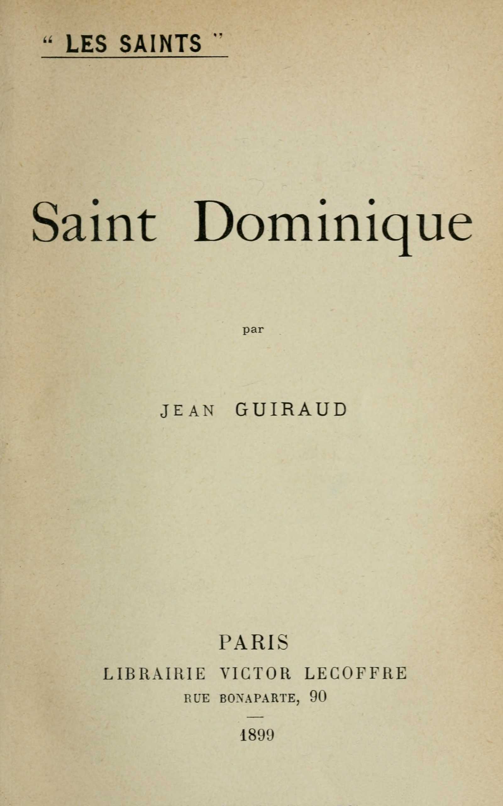 Saint Dominique