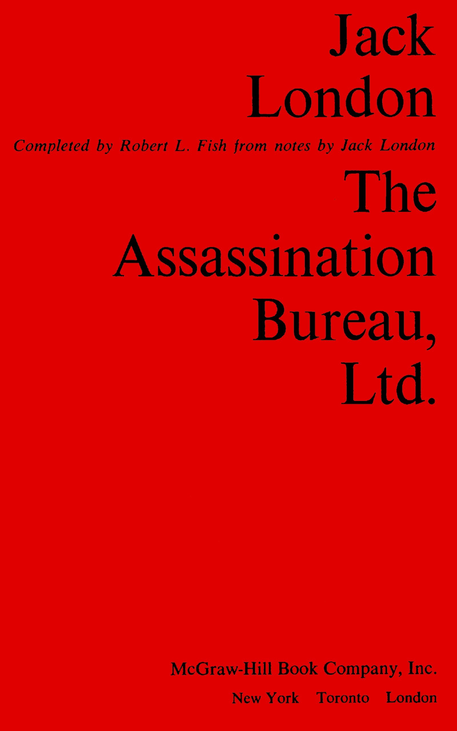 The Assassination Bureau, Ltd.