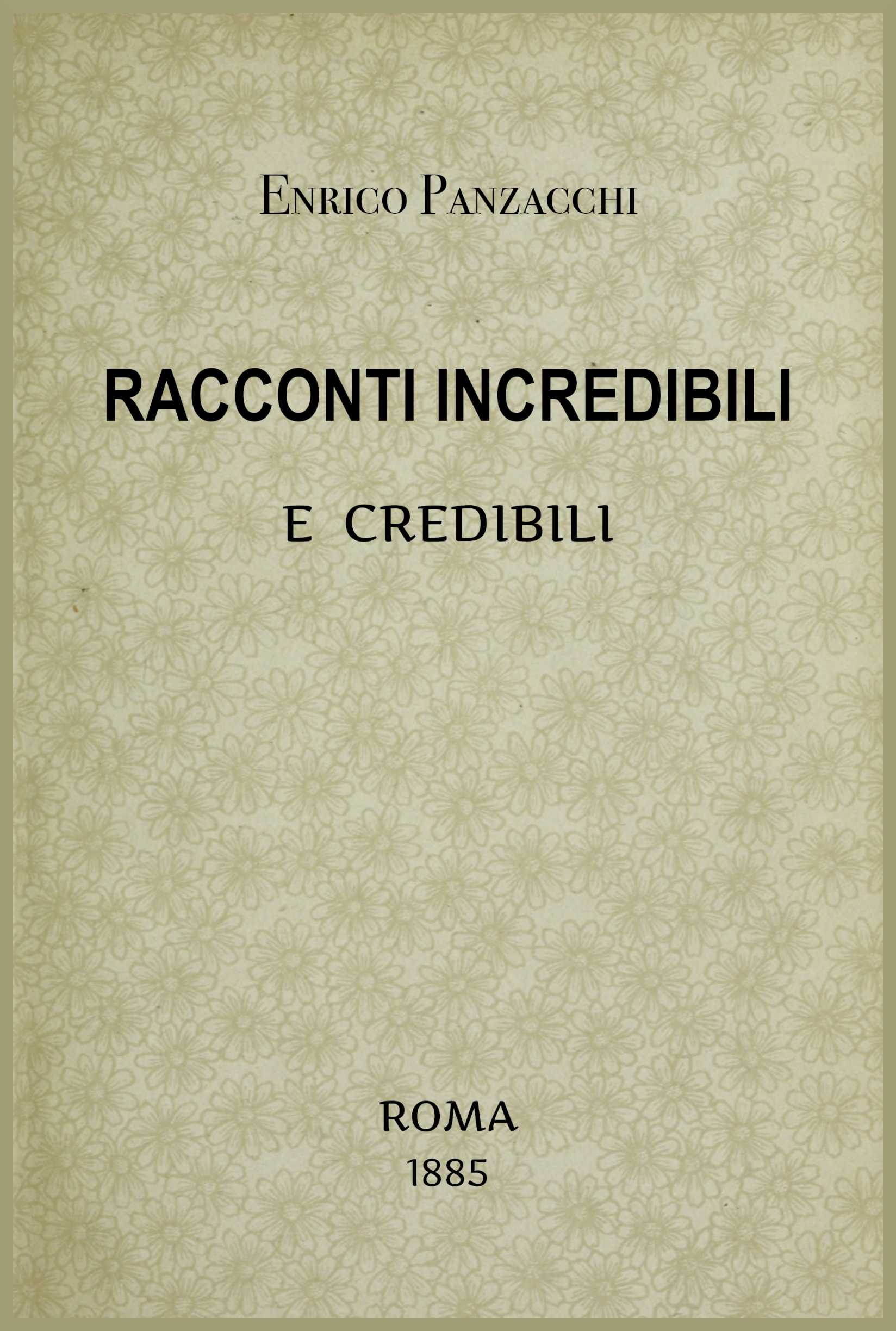 Racconti Incredibili E Credibili
