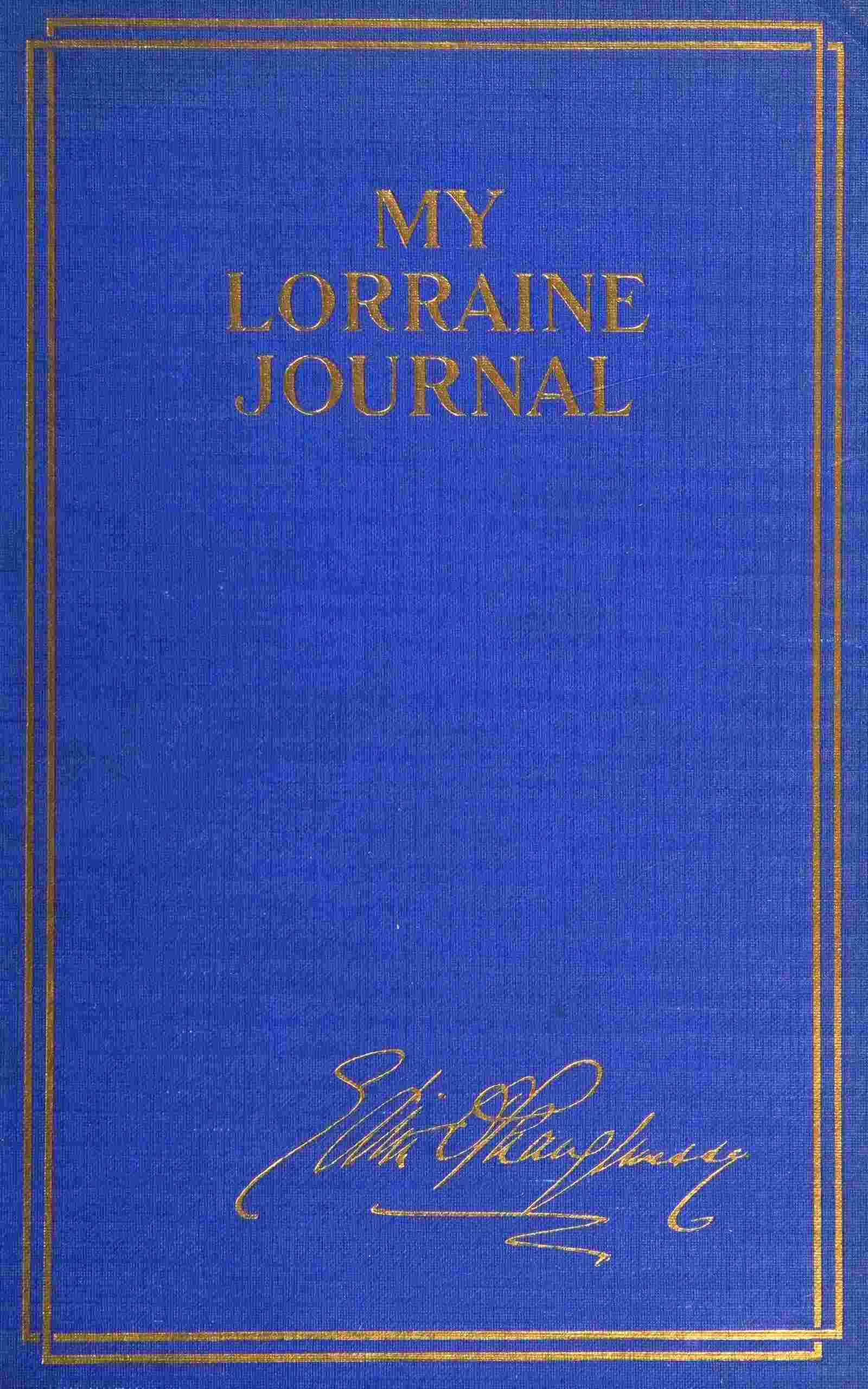 My Lorraine Journal