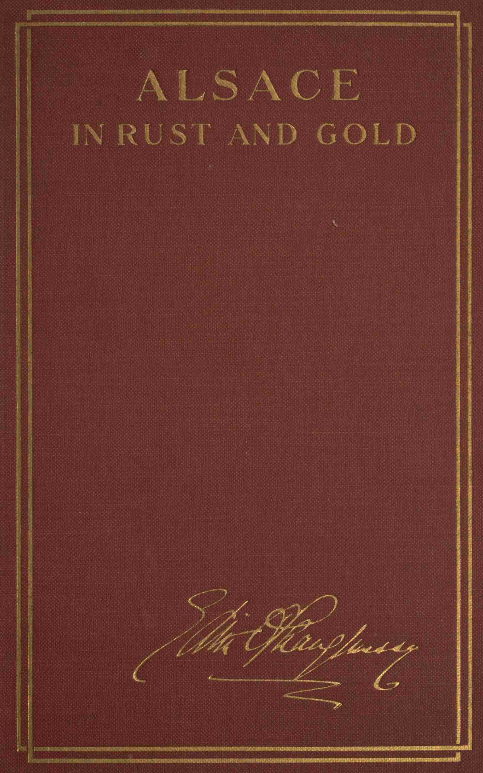 Alsace in Rust and Gold