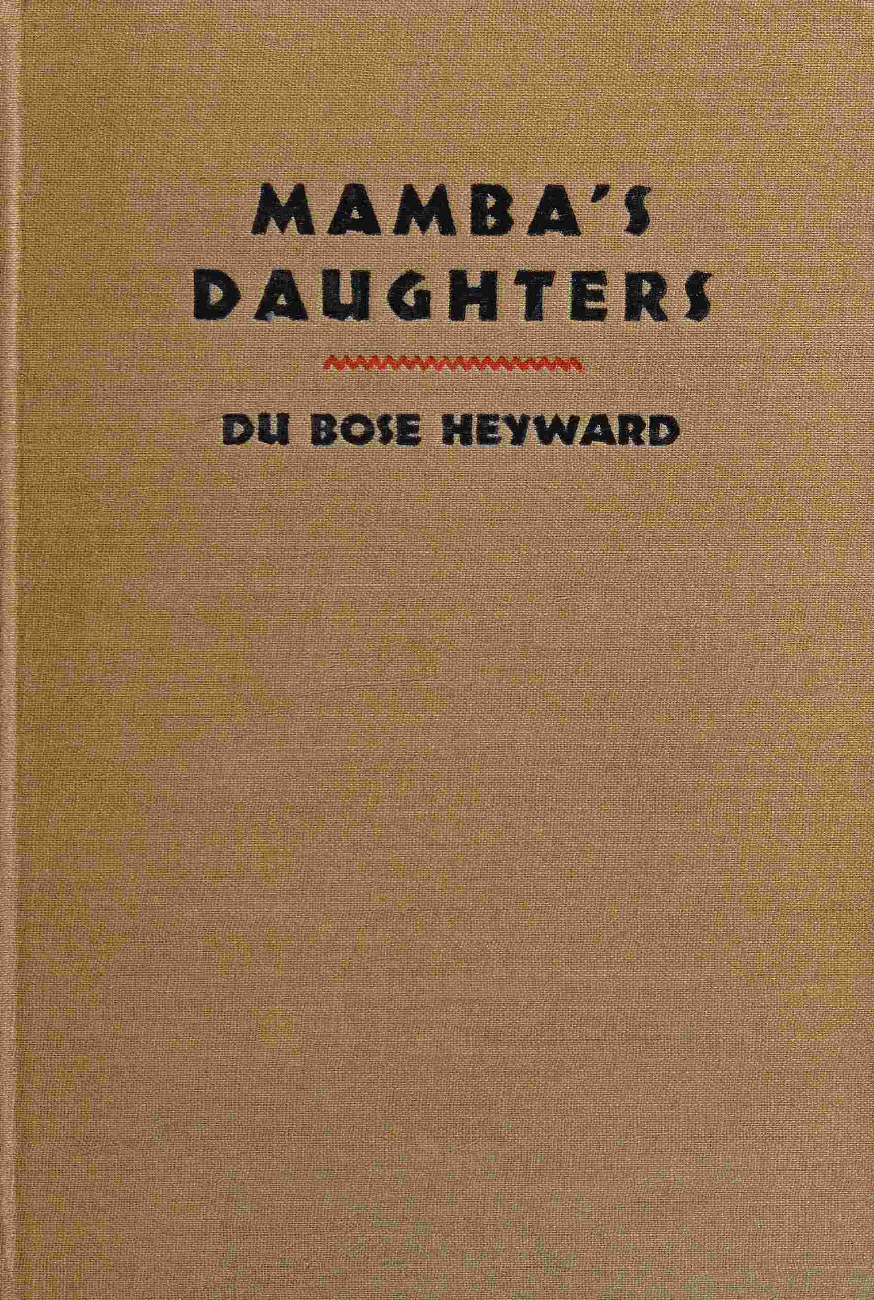 Mamba's Daughters: A Novel of Charleston