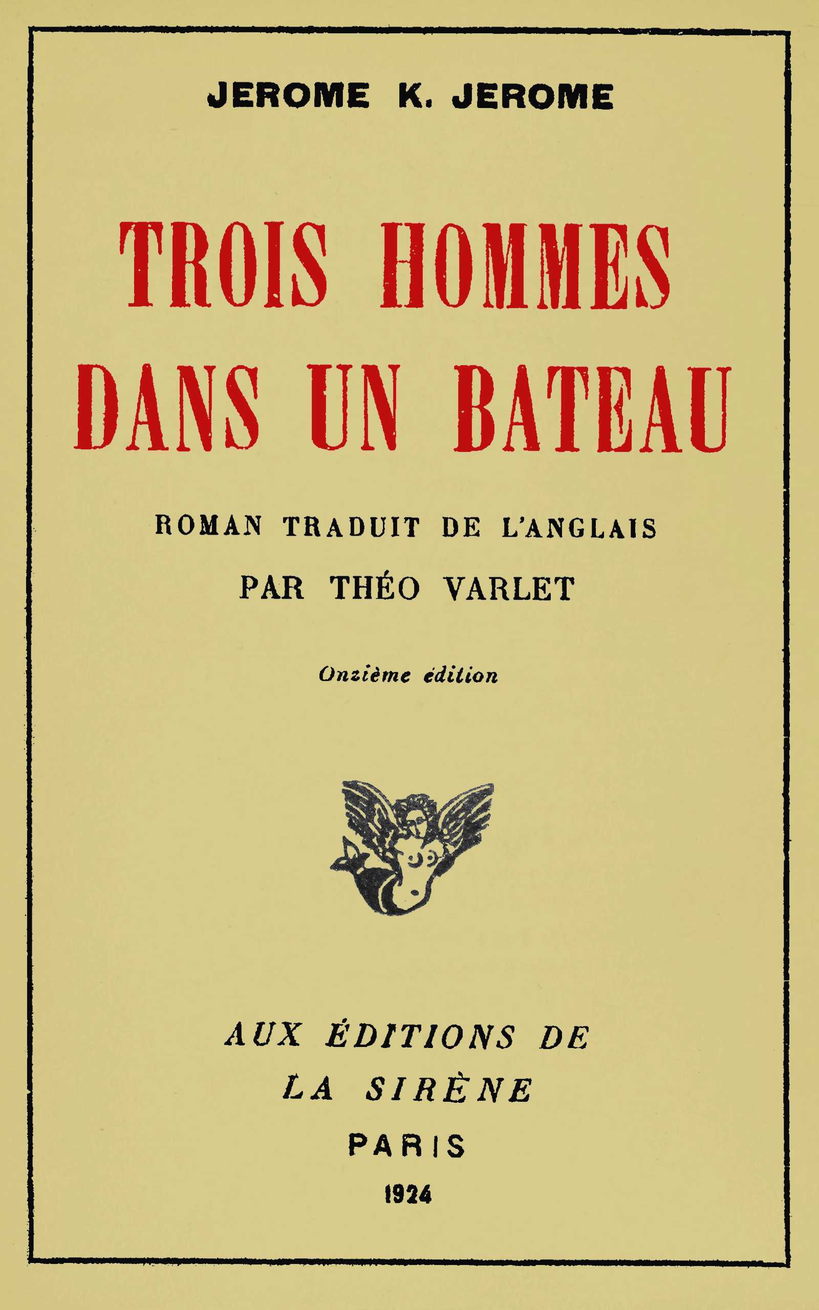 Trois Hommes Dans UN Bateau