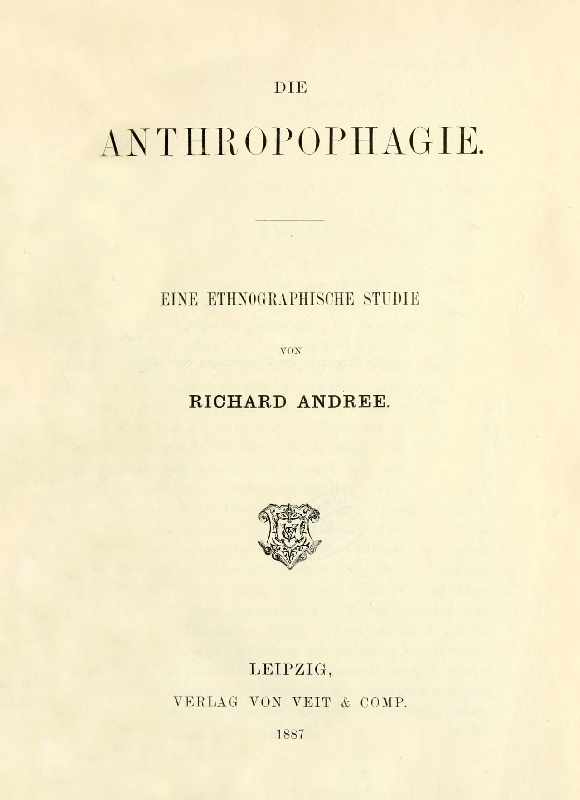 Die Anthropophagie