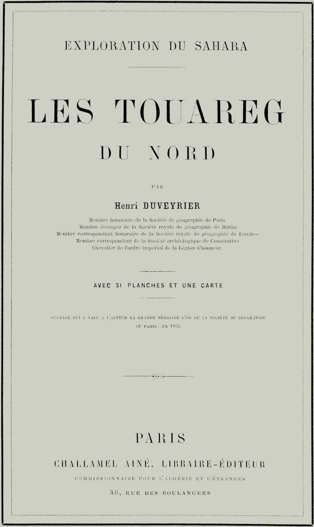 Les Touâreg Du Nord