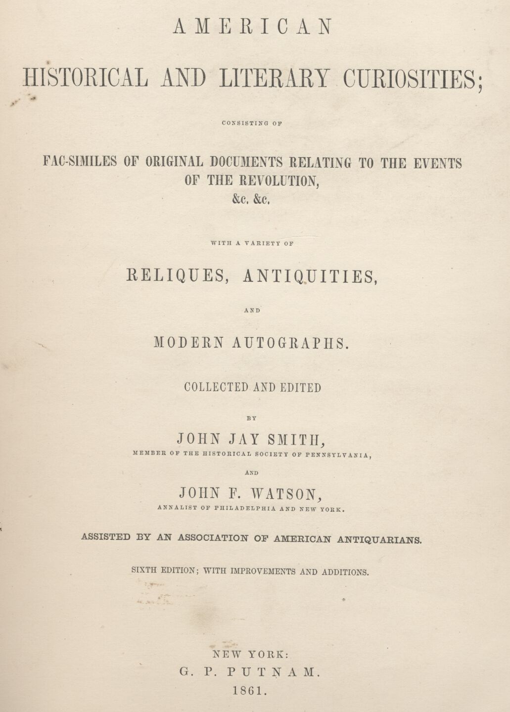 American Historical and Literary Curiosities, Part 03