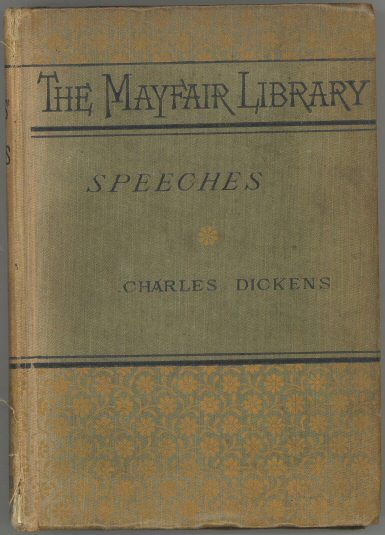 Speeches: Literary and Social