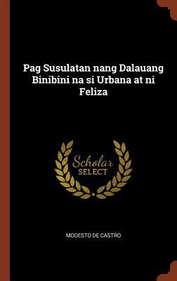 Pag Susulatan Nang Dalauang Binibini Na Si Urbana at Ni Feliza